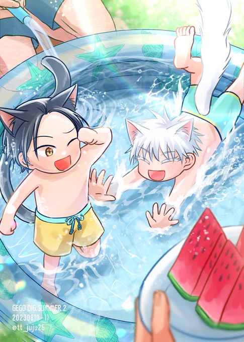GEGO DIG.SUMNER2 開催おめでとうございます!  イラストの展示、ネ…プリ登録しています。2枚目はシール印刷してもらうといい感じになると思います ネット…リントの番号はイベントスペースをご覧ください。  よろしくお願いします  #725SUMMER2イラスト