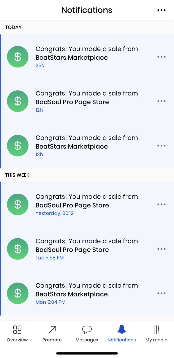 BadSoul_beats's tweet photo. Pro page and marketplace sales… LEZGO @BeatStars 💰🖤 https://t.co/KzR2woTB73