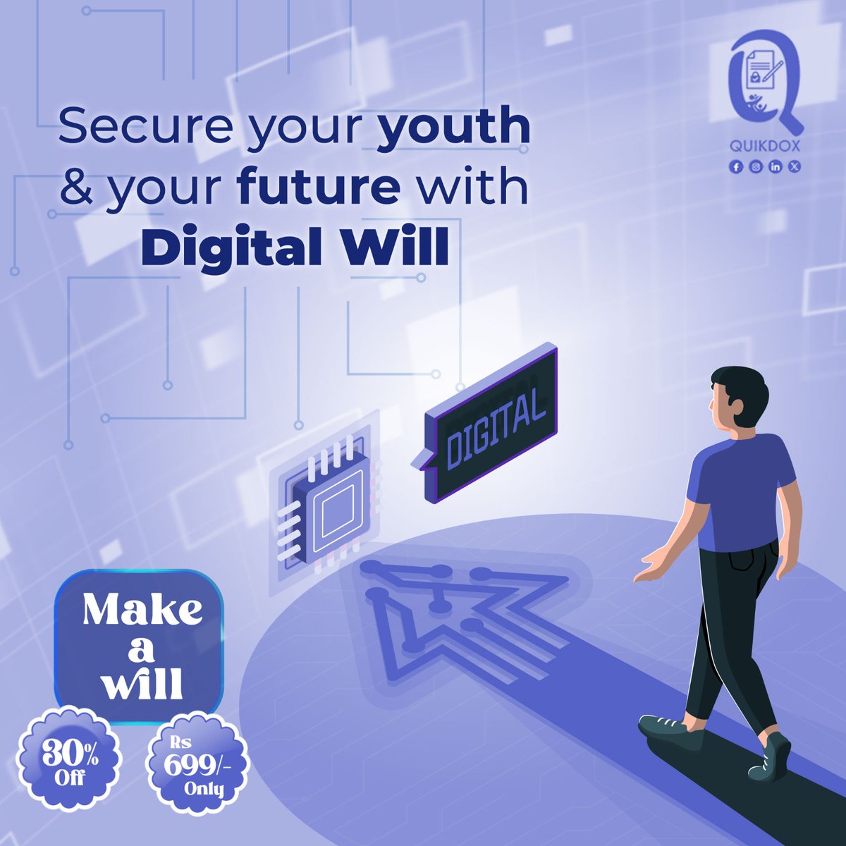 quik_dox's tweet photo. Secure Your Legacy: Safeguard Your #Youth and Future with a #DigitalWill 💼🔒

Visit the link in the bio.

#quikdox #will #india #mumbai #onlinewill #instantwill #future #secureyourfuture #employeebenefits #internationalyouthday #youthday2023 #internationalyouthday2023 https://t.co/dh7rQXO450