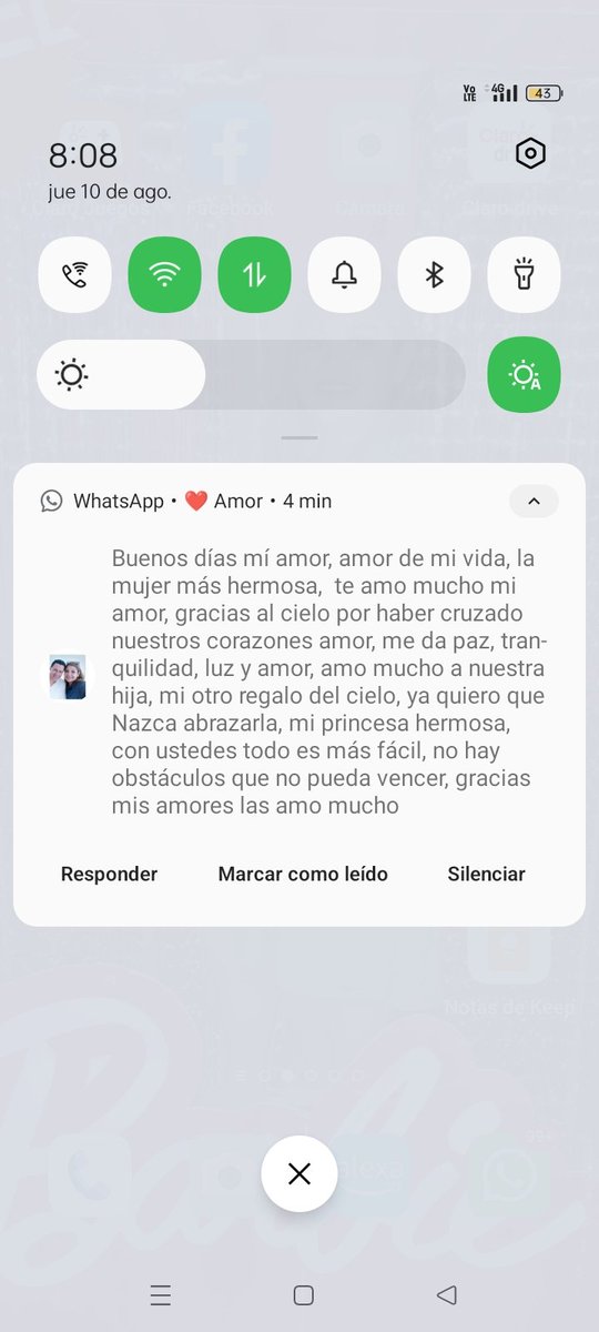 ferchaespinosa's tweet photo. Amo despertar &amp; ver estos mensajes 💞 Te amo mi amor
Ya pronto estaremos juntos ❤️❤️❤️ https://t.co/877h6c8tzn
