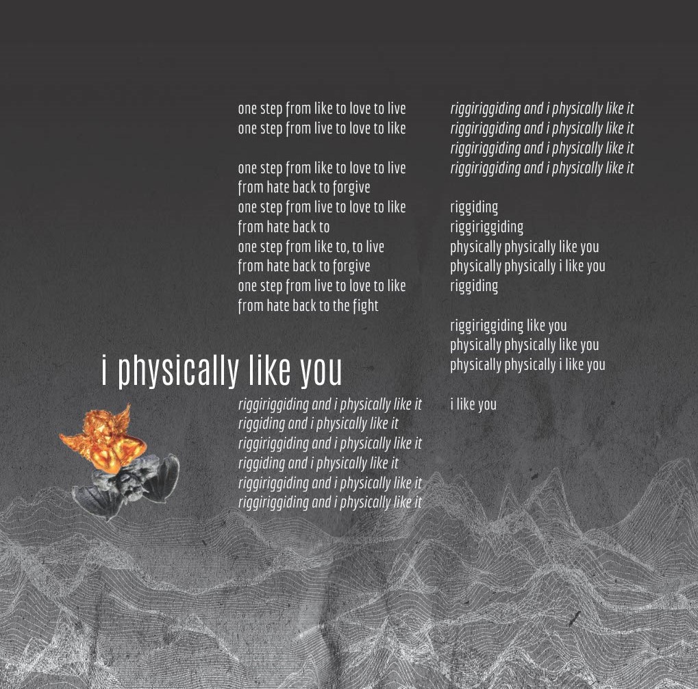 kontrust's tweet photo. #LyricsThursday ✍️ Wanna sing along? Study this... Here's the lyrics on our fresh single "i physically like you" (and a sneak peek into the upcoming album-booklet 🤫).
#lyrics #singalong #newalbum #kontrustmusic #artwork #booklet #cdrelease #physically #single #madworld https://t.co/oPZAKdQW0f