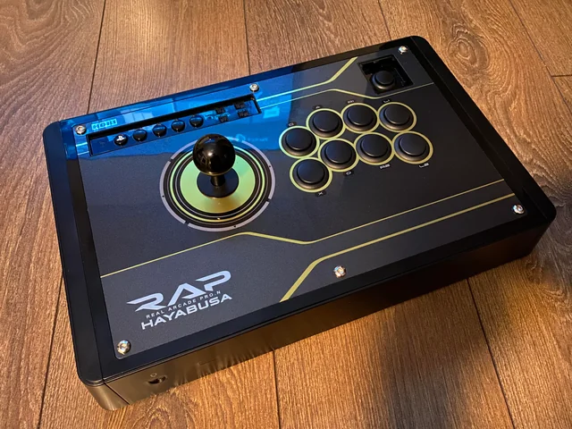 fightstickart's tweet image. The #Fightstick used to win #EVO2023 #StreetFighter6