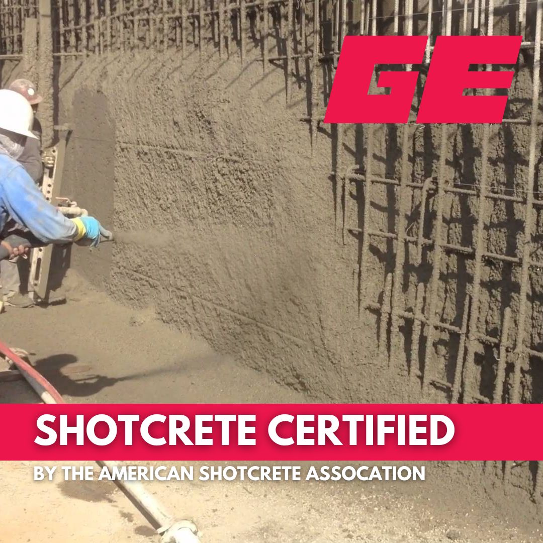 GenExc's tweet photo. General Excavating is now shotcrete certified… Let us help repair bridges, tunnels, dams, and other structures! #GeneralExcavating #Shotcrete #ASA #Concrete https://t.co/KUCOr0DmXo