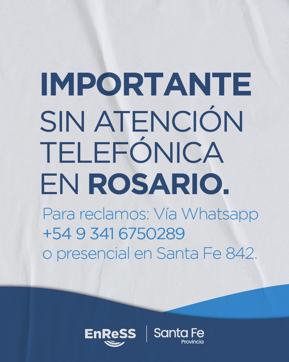 Ente Regulador de Servicios Sanitarios tweet media