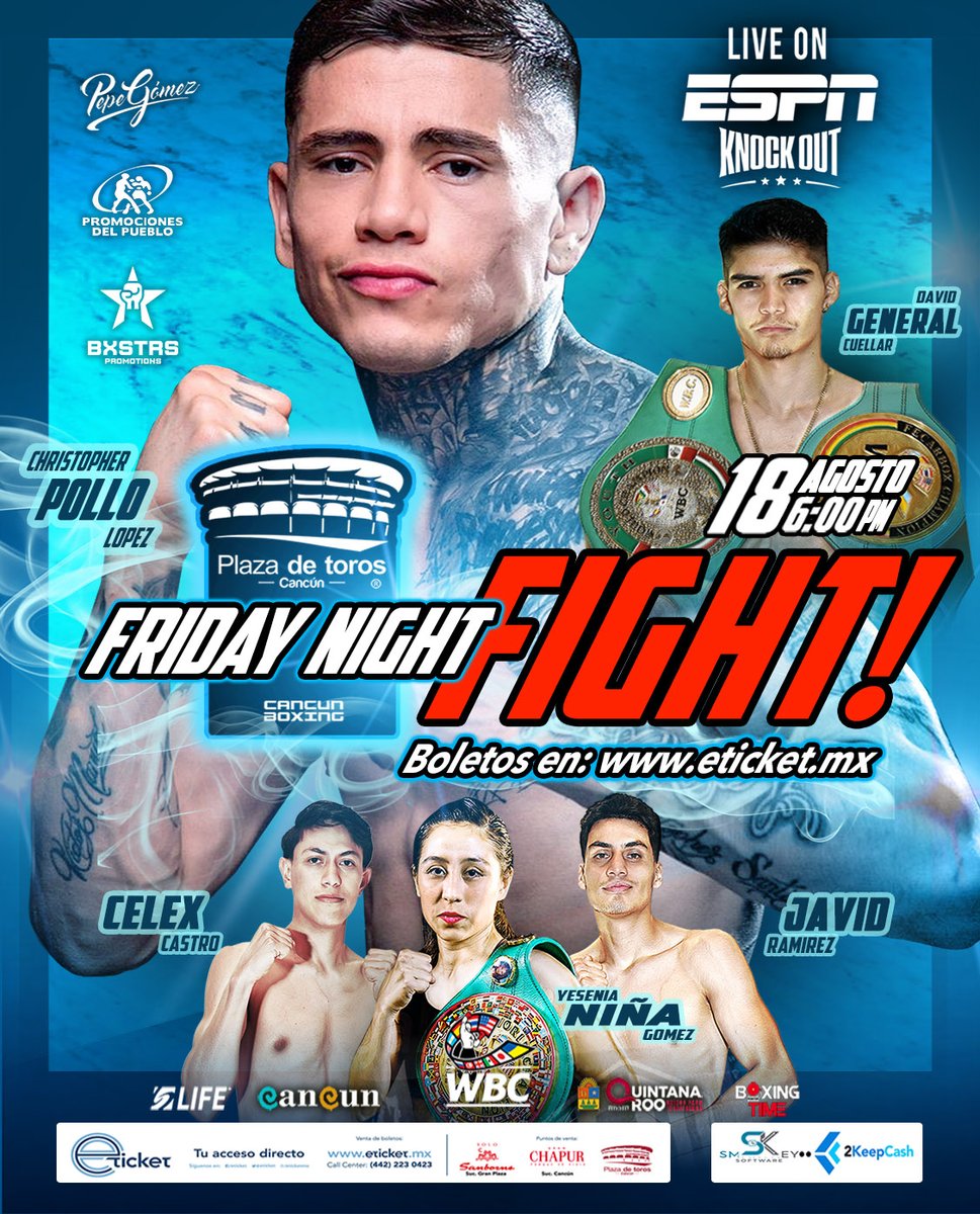Cancun Boxing By Pepe Gómez tweet media