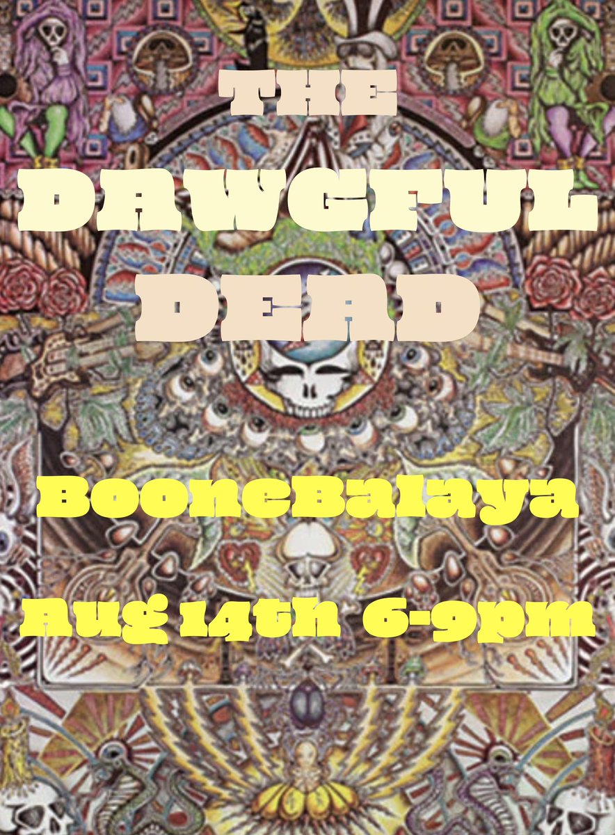 Boone community! Come join <a href="/AppStateVB/">App State Volleyball</a> at Booneshine for a night of fun, music, games and homemade jambalaya! Music will be provided by the awesome Dawgful Dead!! 

Register here: appstatesports.evenue.net/www/ev_appstat…