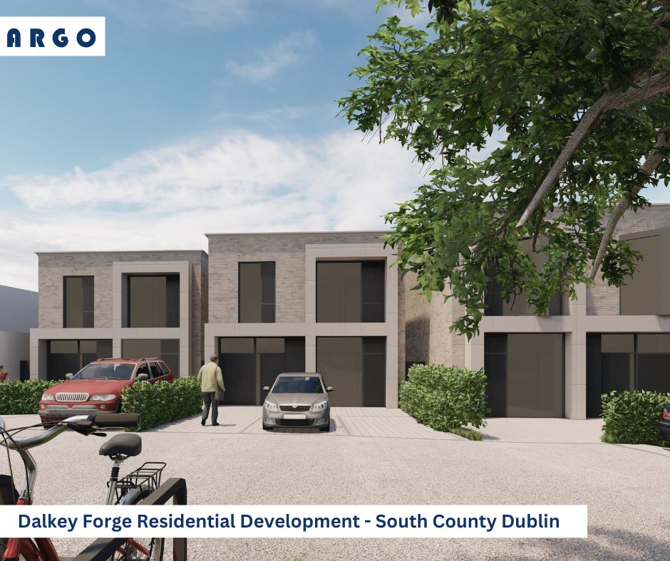 ArgoDevStudio's tweet photo. ARGO assisted Jackie Greene Construction Ltd in delivering the Dalkey Forge Residential Development consisting of 3no. 4-bedroom detached houses and 3no. renovated 2-bedroom houses. Works have commenced onsite. https://t.co/iSh6vvrOTr