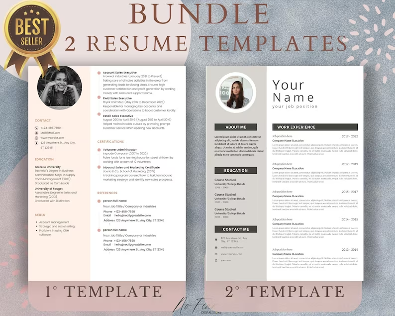 Sentenz07579553's tweet photo. "📄 Double your chances of success with our exclusive bundle: 2 professional CV templates in one! Maximize career opportunities and leave a lasting impression. Buy now and invest in your future career! 
https://t.co/k1AaSC7PJh
#Resume #CVBundle #bestdeal #best #resumetemplate https://t.co/j8JNFHA7Ra