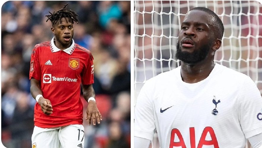 Rakip orta sahasını nasıl kucaklarında gezdireceklerini hayal etmeyen var mı? Çok deli şeyler cok 💛💙💛💙 #fred #ndombele