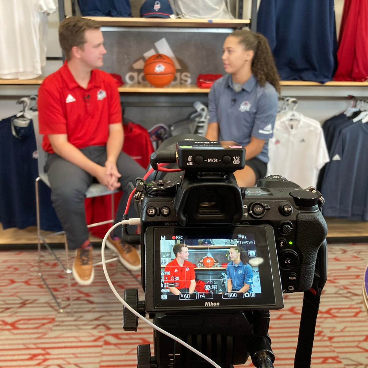 NJITWBB's tweet photo. 🎬 | 𝐂𝐎𝐌𝐈𝐍𝐆 𝐒𝐎𝐎𝐍 ... 

@Drew__Casey spoke with veterans Lyzi Litwinko and Aria Myers in addition to newcomers Marissa Gingrich and Audrey Kormann to talk about the July summer session, what brought them to #HighlanderNation and top basketball memory.

#RollTech https://t.co/uJWBjKHa9a