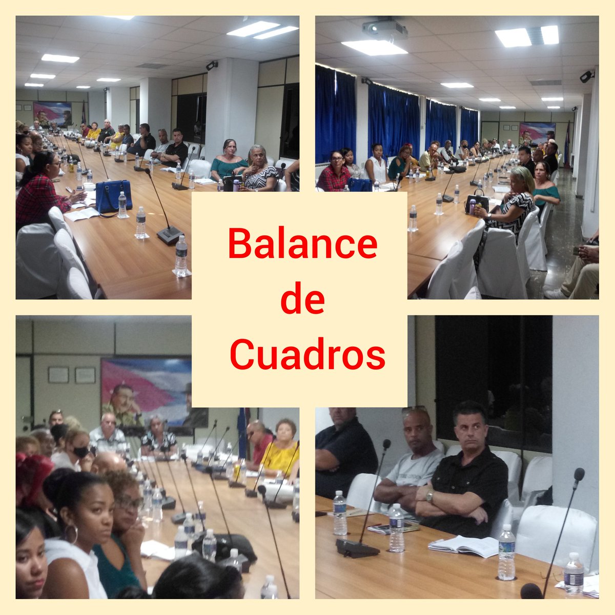 confihar's tweet photo. A solo 3 días de celebrarse el #97Aniversario del Líder Histórico de la Revolución Cubana, la Empresa de Confitería y Derivados de la Harina celebra su Balance Anual de Cuadros. Comprometidos con las tareas que demanda la Patria.
#confihar
#FidelPorSiempre
#AlimentariaPorCuba https://t.co/ztxH8Sc0AH