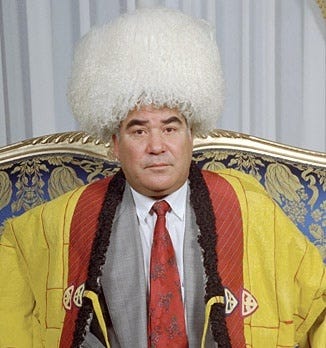 President Niyazov became Turkmenistan’s first President following the break up of the Soviet Union in 1991. As the communist state fell apart, Turkmen officials quickly declared Turkmenistan independent and appointed Niyazov as interim president on October 27 1991, until