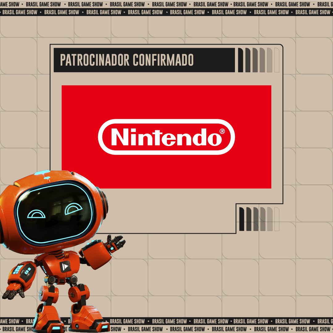 A gigante está de volta!
A <a href="/NintendoBrasil/">Nintendo Brasil</a> está confirmada na #BGS23 com o maior estande da história, repleto de novidades e muita diversão!