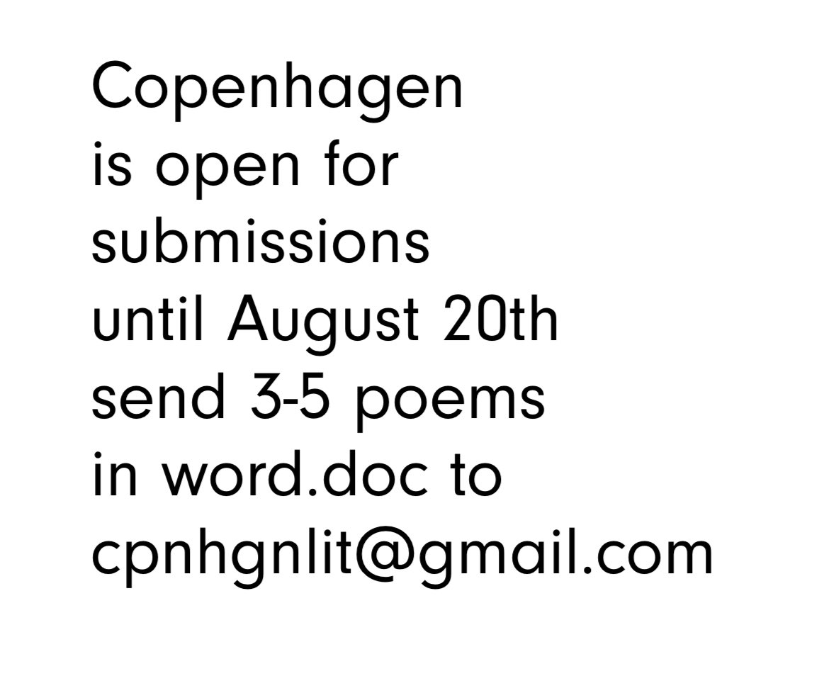 going on vacation 

send some poems while i’m away