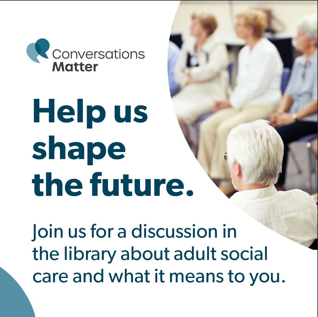Help us re-shape our strategy for adult social services. Tell us your thoughts on:
*Prevention and early help
*Being, and staying independent
*Living with complex needs
We’ll be at Downham Market Library on Friday 11 August from 10:00 - 16:00