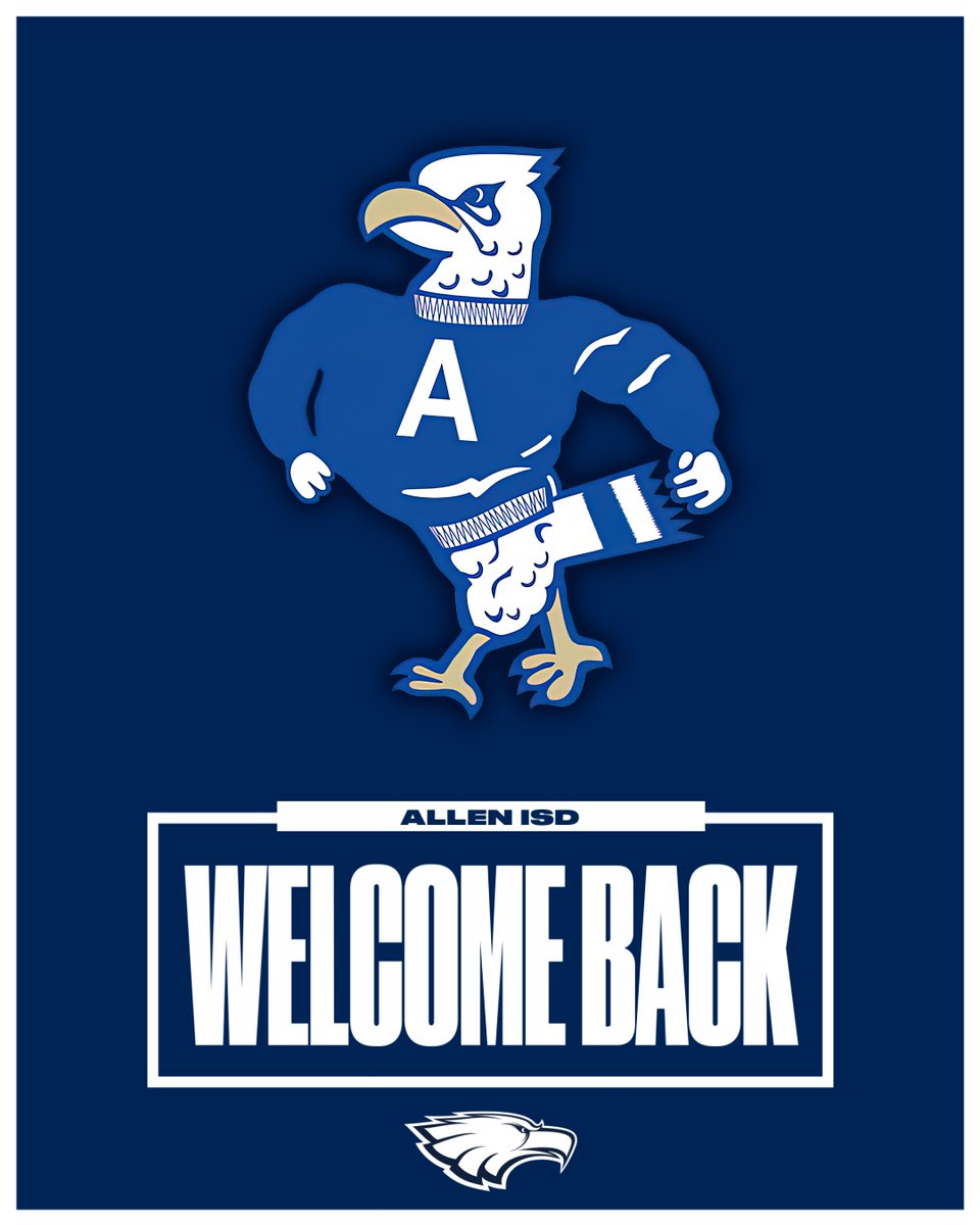 Welcome back Allen Eagles‼️
Wishing everyone a great 2023-2024 school year‼️