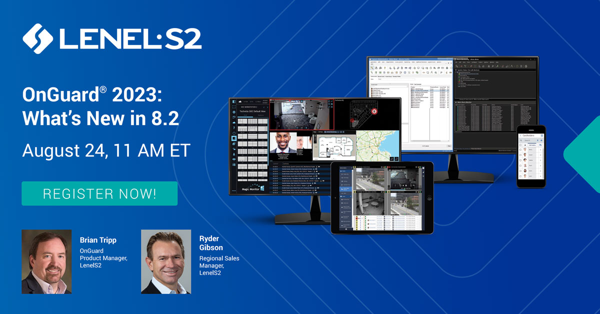 Join us on August 24 at 11:00 AM ET for our upcoming webinar on what’s new in OnGuard v8.2! Click here to learn more and register: carrier.zoom.us/webinar/regist…

#AccessControl #Security