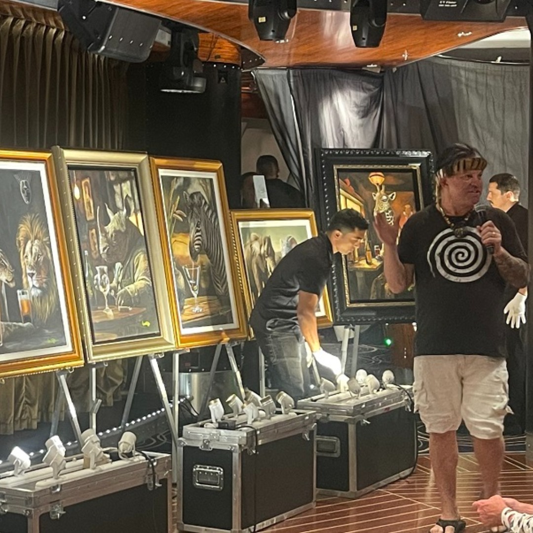 ParkWestGallery's tweet photo. #TBT to when we blessed the rains down in our #ParkWestVIP Cruise in Africa! We departed from Cape Town, sailed through Port Elizabeth and Richards Bay, cruised past Namibia, and eventually returned to South Africa after days filled with relaxation and fine art! https://t.co/UlUGI0CqOx