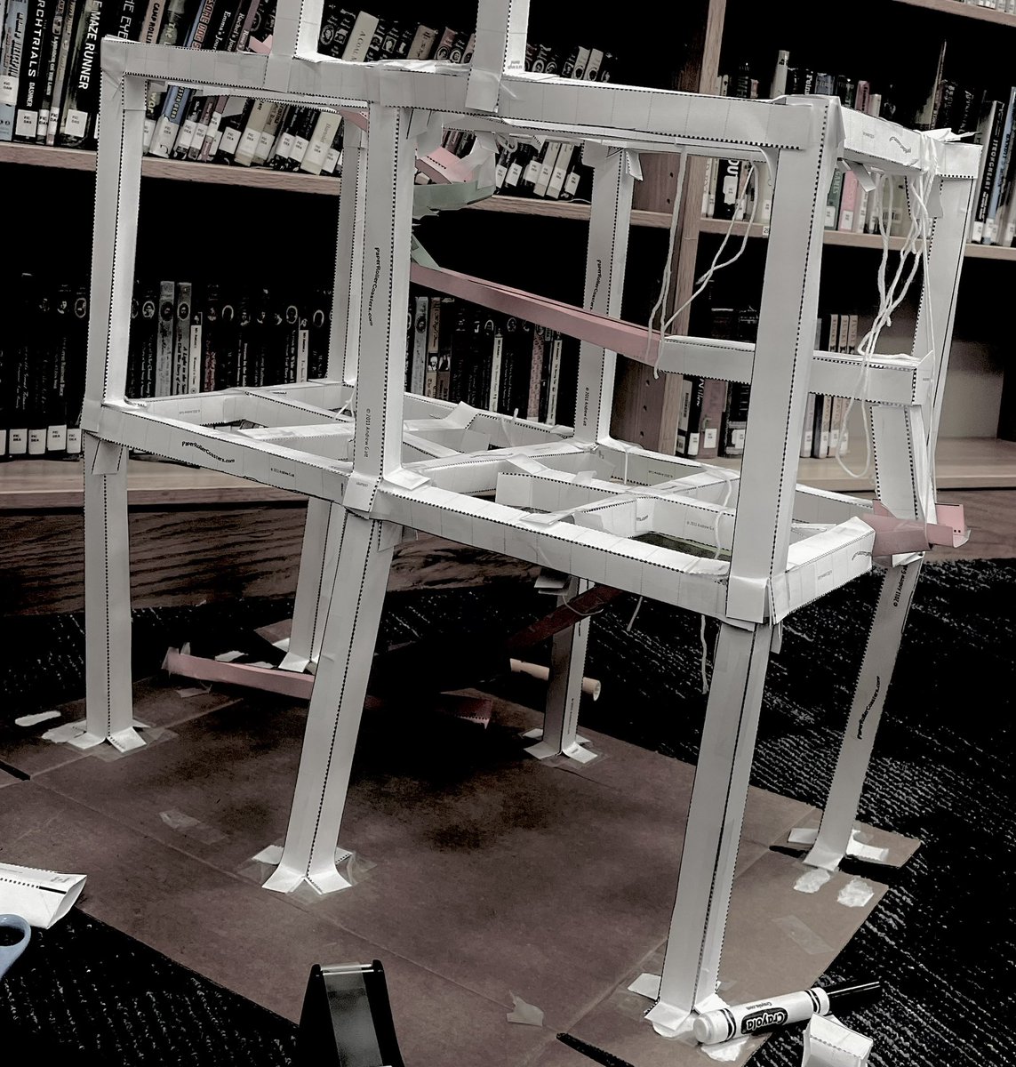 Mario de La Barrera (@mr_d_hampden) on Twitter photo A suspension bridge made of paper? Why not!
<a href="/CV_Eagle_Fndn/">The Eagle Foundation</a> <a href="/CatBayliss/">Cat de La Barrera</a>
#CVexplorations
#STEAM
#PaperRollerCoasters
#Engineering A suspension bridge made of paper? Why not!
<a href="/CV_Eagle_Fndn/">The Eagle Foundation</a> <a href="/CatBayliss/">Cat de La Barrera</a>
#CVexplorations
#STEAM
#PaperRollerCoasters
#Engineering
