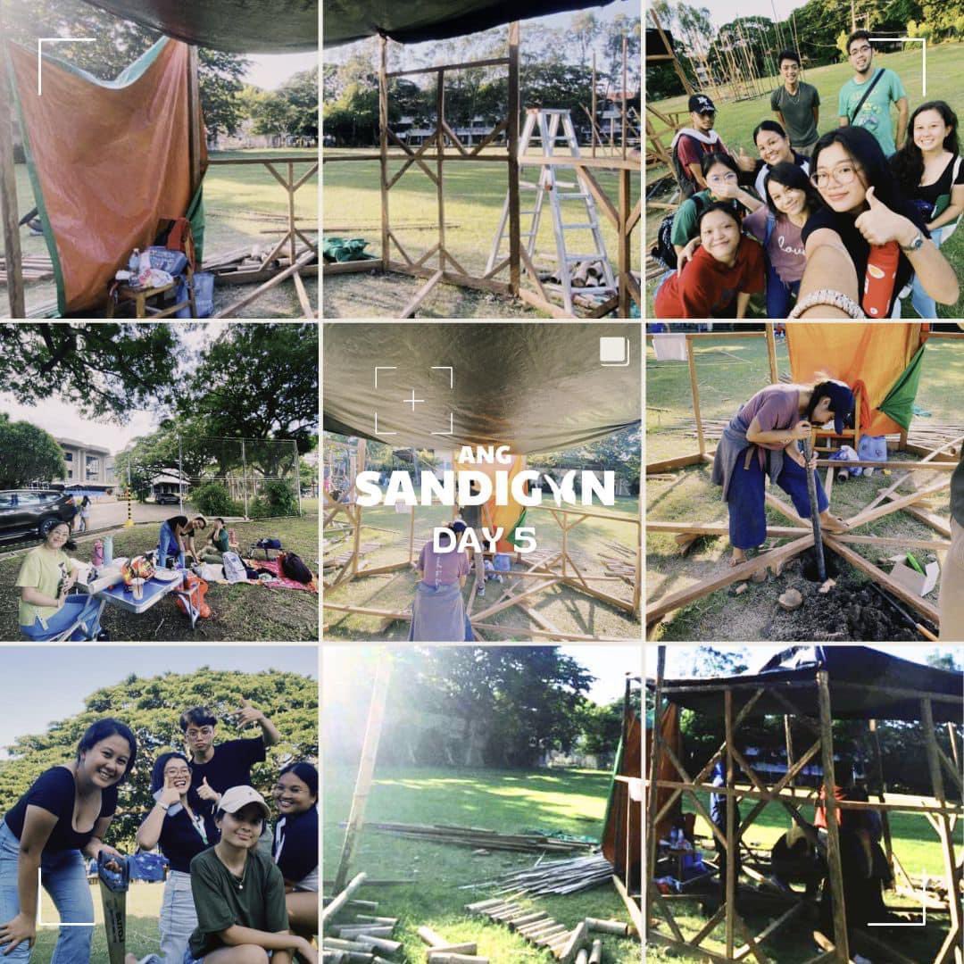 AngSandigan's tweet photo. This Hibalag Season, we strike a parallel to the cyclical metamorphosis of a butterfly as we step forward from our cocoon of ideas to transformative stages in the 1st week of Hibalag Booth Building 🔨 

Get a glimpse of what’s to come through the green lens 📸

#Hibalag2023 🦋 https://t.co/5lrwZHak84