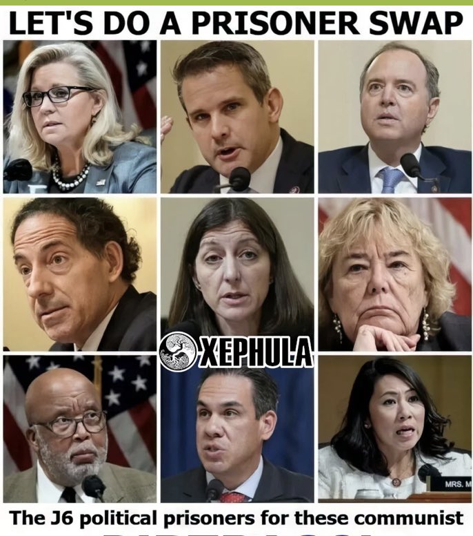 OkieHelen's tweet image. These are the J6 Committee members  #PreserveTheJ6Evidence   #ProofIsInThePaper  What are they hiding by destroying evidence @RepLizCheney @RepKinzinger @AdamSchiff @RepRaskin …
@SpeakerMcCarthy should they not be held accountable? @JovanHPulitzer @mattgaetz @Jim_Jordan