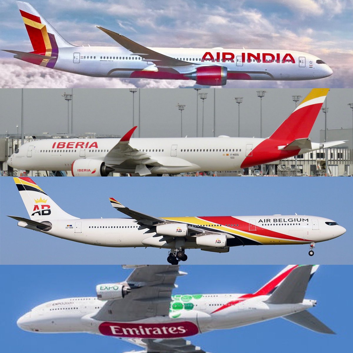 If Emirates, Iberia and Air Belgium had a baby: it gives you Air India