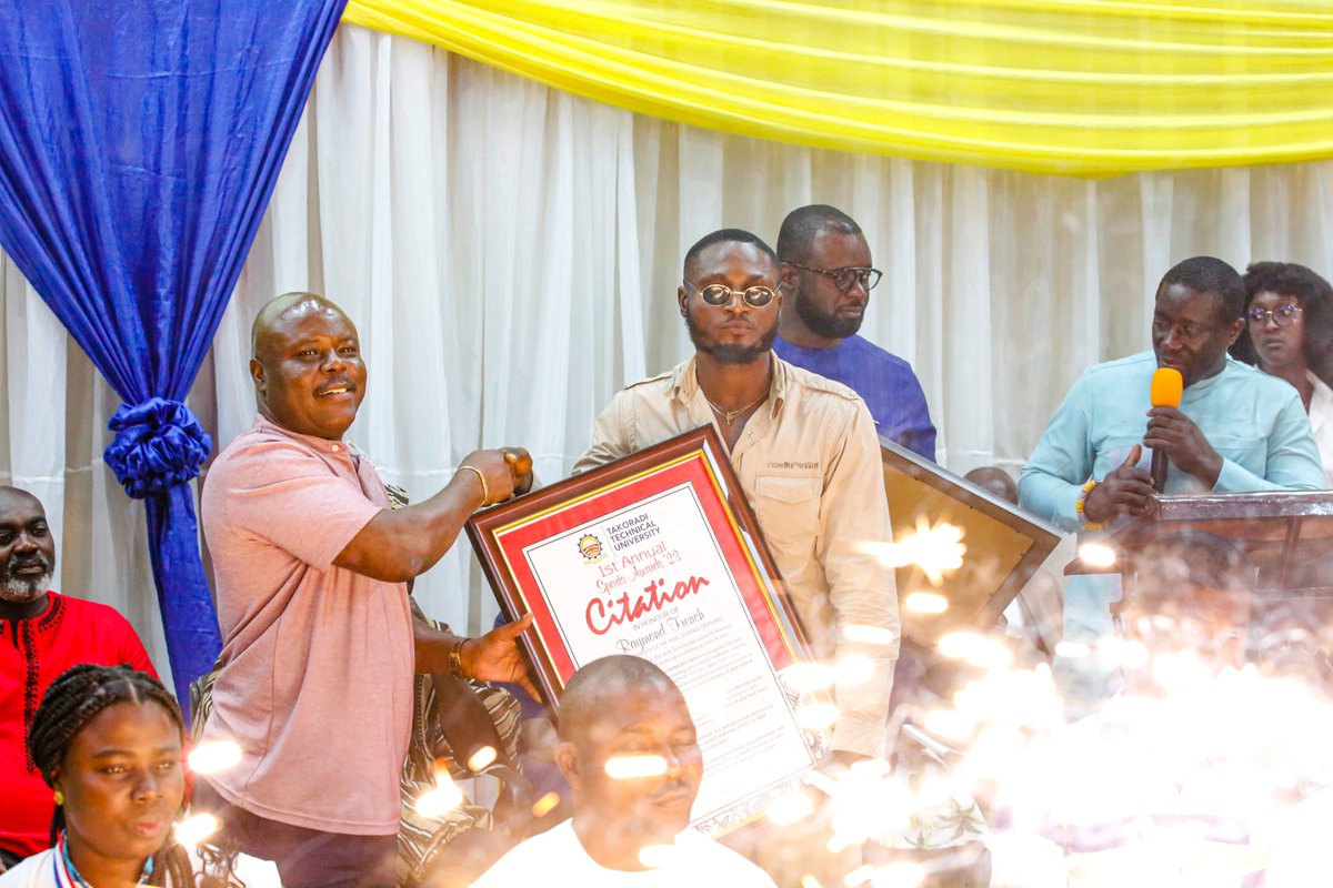 Celebrating Sports Excellence!
We're pleased to announce the maiden Takoradi Technical University Annual Sports Awards' success!
In a celebratory atmosphere, we honoured 36 exceptional sportspeople, clubs, managers, and other sports stakeholders. 🏀⚽🎾