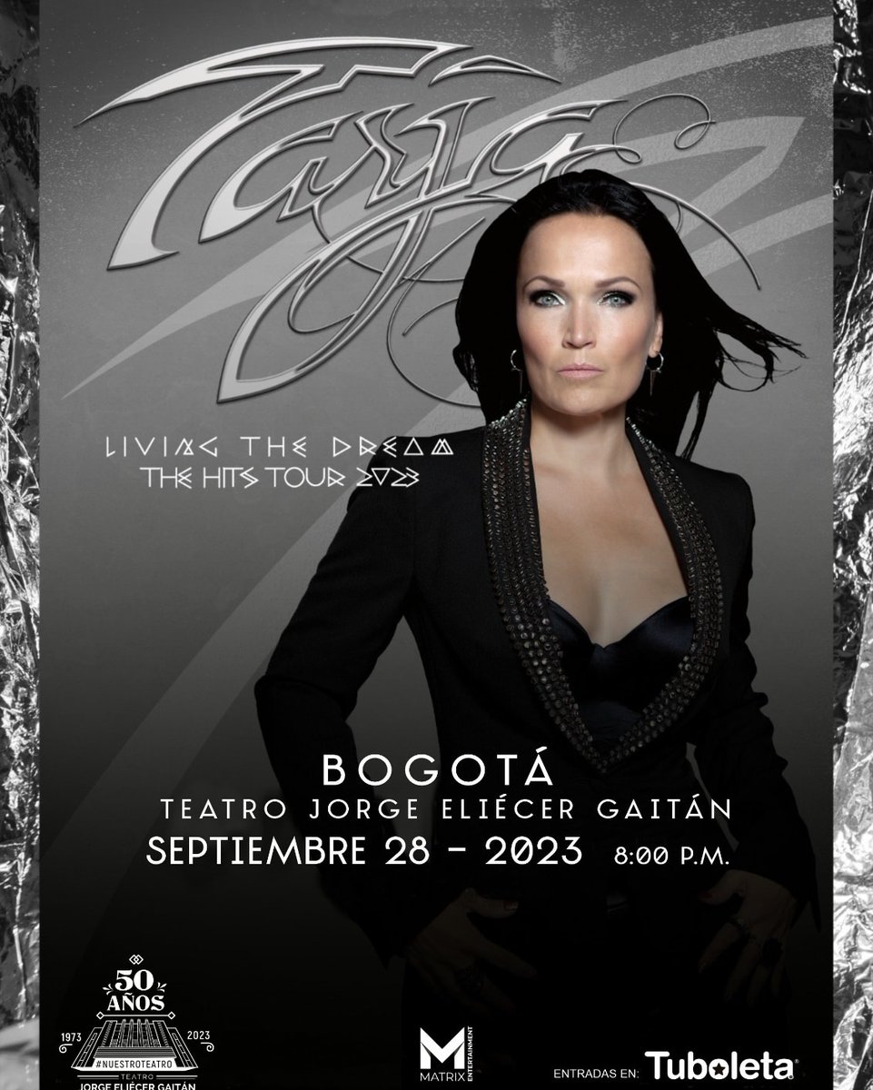 PogoConcerts (@pogotaconcerts) on Twitter photo Tarja en Bogotá
28 de Septiembre en el Jorge Eliecer Gaitan
Boleteria disponible en todas las localidades
Otro evento <a href="/MATRIXENTCOL/">GERMAN ANDRADE</a>
#Comparte #Apoya Tarja en Bogotá
28 de Septiembre en el Jorge Eliecer Gaitan
Boleteria disponible en todas las localidades
Otro evento <a href="/MATRIXENTCOL/">GERMAN ANDRADE</a>
#Comparte #Apoya