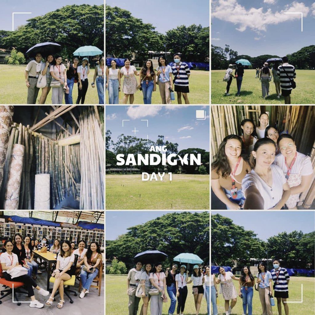 AngSandigan's tweet photo. Amidst the hustle and bustle, we flutter in wondrous cycle 🍃 

Sparkled with determination, our Hibalag Booth Building Committee progressively unfurl their wings and ascend to greater heights to bring you the best of Ang Sandigan 💚 

#Hibalag2023 🦋
#AngSandigan2023 https://t.co/SCOaeOrD8J