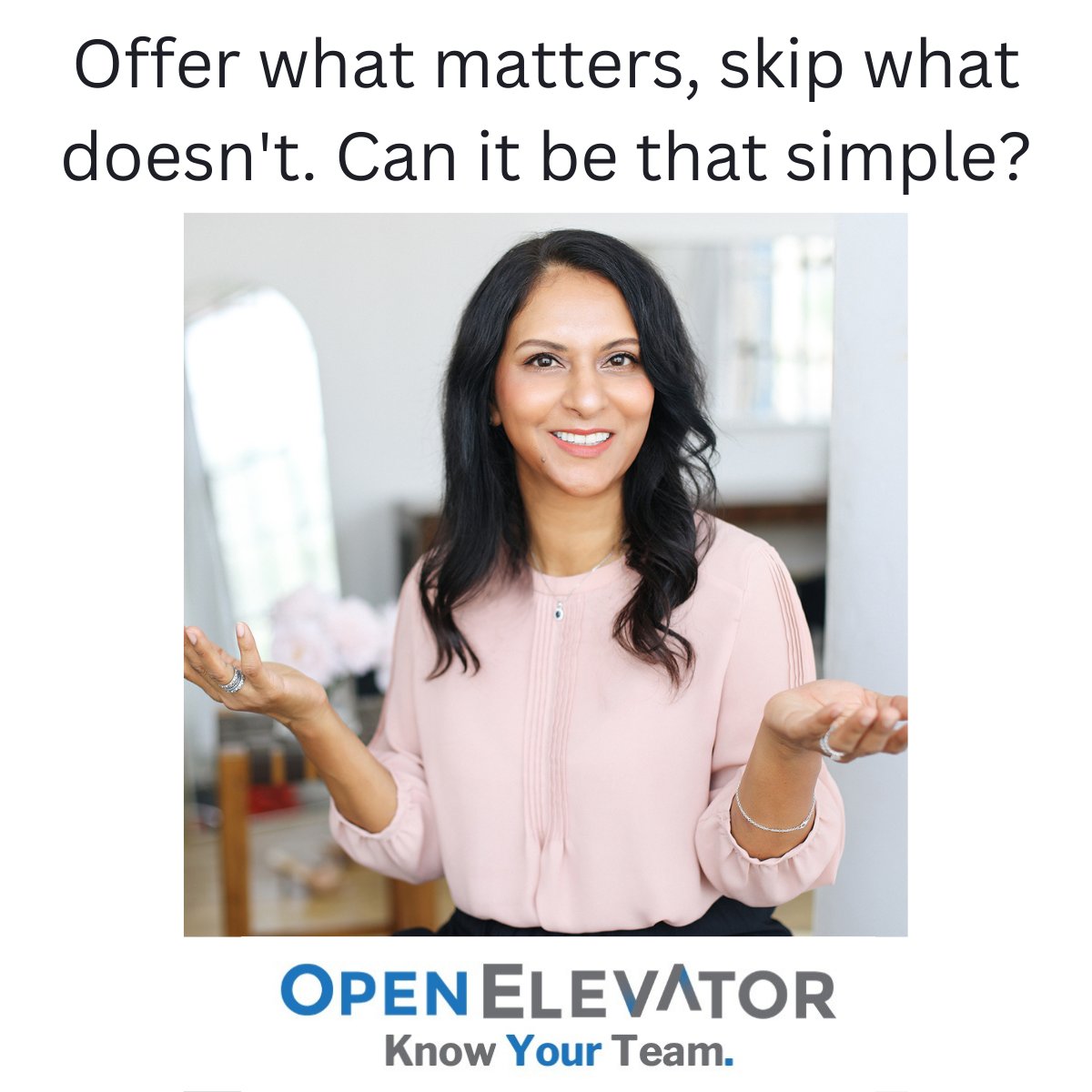 OpenElevator's tweet image. What can you do to measurably increase retention?
1. KNOW what your employees need to be engaged for the long term and
2: ProACTively address and deliver incentives that drive engagement

Learn more: openelevato.com