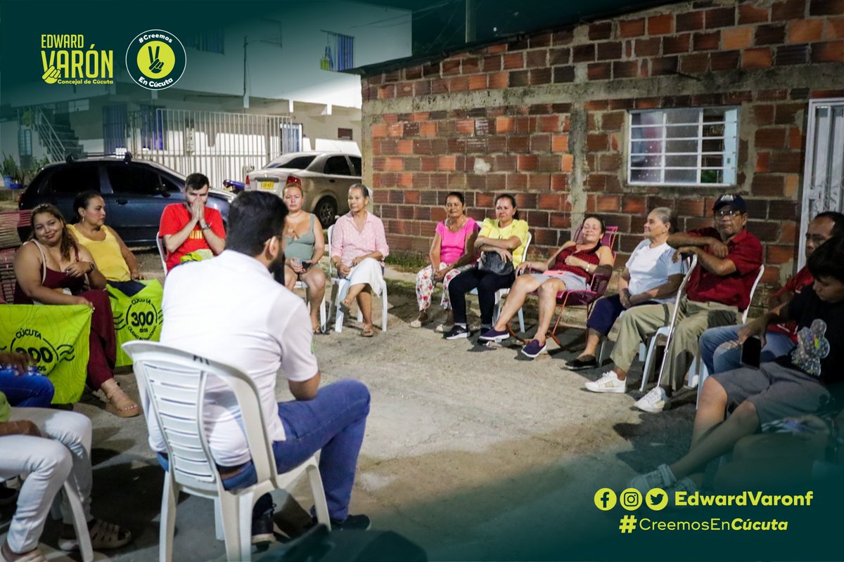 EdwardVaronF's tweet photo. Cada vez son más los que se suman a este proyecto de ciudad, los que sueñan con una Cúcuta que consolide proyectos a favor del adulto mayor, las mujeres, los jóvenes y los niños.

#ConcejalEdwardVarón
#CreemosEnCúcuta 
#Cúcuta300Años https://t.co/Oep1PKfsgR