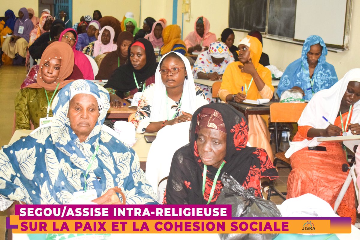 SearchMali's tweet photo. Du 05 au 06 août s'est tenue l'assise intra-religieuse de la communauté musulmane de Ségou sur la paix et la cohésion sociale dans le cadre du projet #JISRA. Une 𝗮𝘁𝘁𝗲𝘀𝘁𝗮𝘁𝗶𝗼𝗻 𝗱𝗲 𝗿𝗲𝗰𝗼𝗻𝗻𝗮𝗶𝘀𝘀𝗮𝗻𝗰𝗲 décerné à #search en guise de remerciements pour ses efforts. https://t.co/FDUXrduZ9A