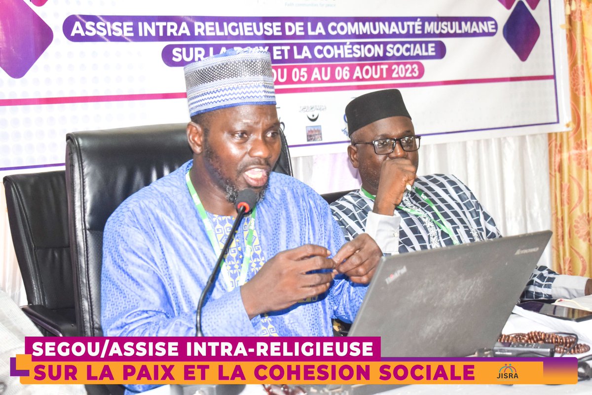SearchMali's tweet photo. Du 05 au 06 août s'est tenue l'assise intra-religieuse de la communauté musulmane de Ségou sur la paix et la cohésion sociale dans le cadre du projet #JISRA. Une 𝗮𝘁𝘁𝗲𝘀𝘁𝗮𝘁𝗶𝗼𝗻 𝗱𝗲 𝗿𝗲𝗰𝗼𝗻𝗻𝗮𝗶𝘀𝘀𝗮𝗻𝗰𝗲 décerné à #search en guise de remerciements pour ses efforts. https://t.co/FDUXrduZ9A