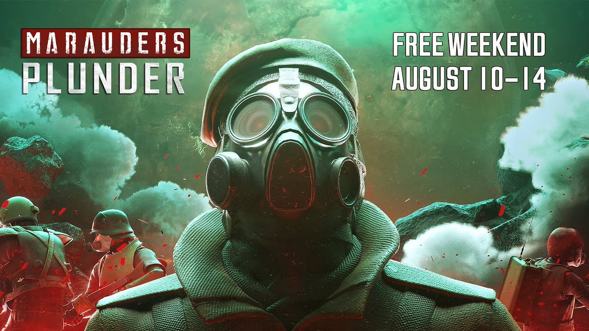 PlayMarauders's tweet photo. @ 𝗘𝗩𝗘𝗥𝗬𝗢𝗡𝗘

Prepare for deployment. Marauders first FREE weekend commences today at 6PM BST!

🟪 To celebrate, @Twitch Drops have been activated.

Runs 10 — 14 August, with each day giving you a chance to earn all the loot, all over again!

🎁 https://t.co/Mjba2pobGR https://t.co/zfgzexD57L