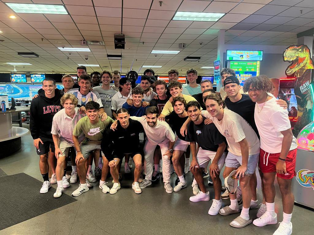 PCFriarsMSoccer's tweet image. Had the chance to get some team bonding in last night. #gofriars #friarfamily
