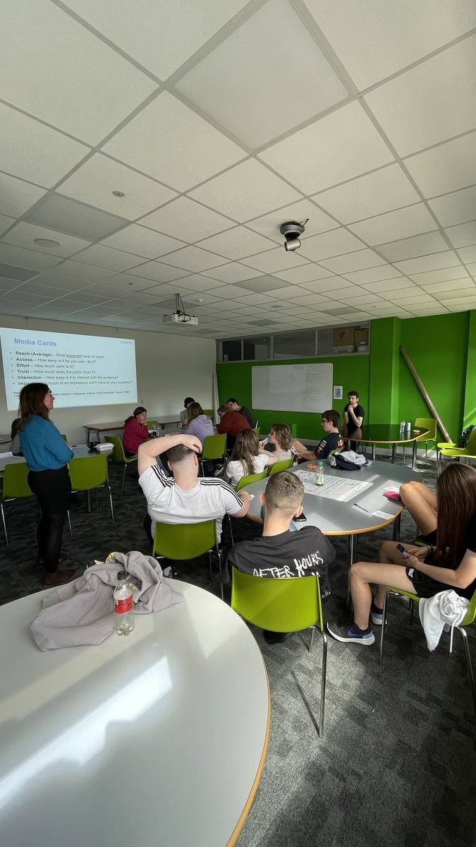 biOrbic_centre's tweet photo. Lots is being learned here about communications and how to engage audiences with a workshop given by our own BiOrbic EPE and Communications manager Amanda! #GenerationGlas @Foroige https://t.co/0UO3rWL6qD