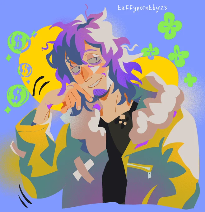 comeback of the purple yellow man.....