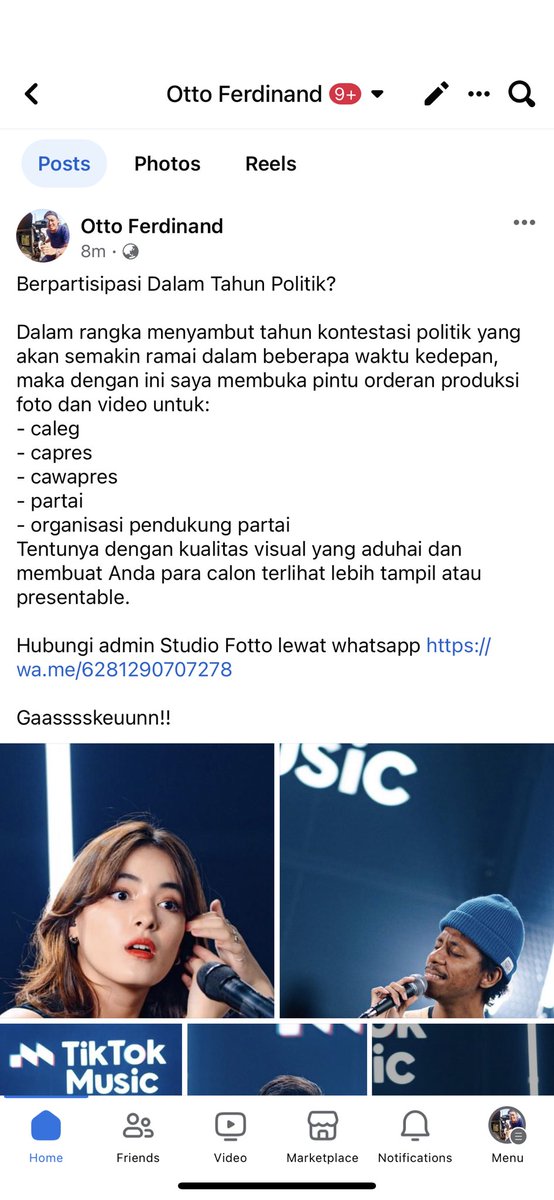 Sekian dan terima orderan 🤪

wa.me/6281290707278