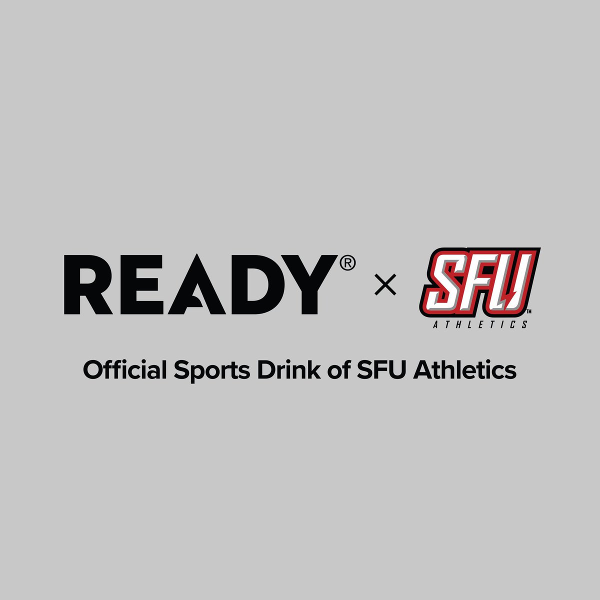 ready_nutrition's tweet photo. Ready® 🤝 @SFUathletics 

We’re happy to announce Ready® is the Official Sports Drink of Saint Francis Athletics!

Welcome to the Ready® family @SaintFrancisPA!

https://t.co/1SJqqCMjhn https://t.co/yBvkNWgbqs