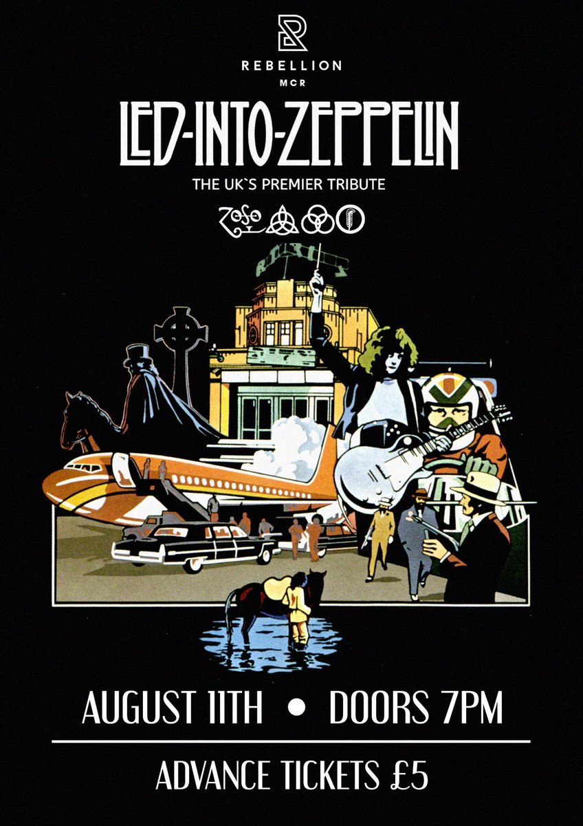 LedintoZeppelin's tweet photo. This is tomorrow! Live and loud at Rebellion, Manchester. Tickets available here https://t.co/G6V5hAn9nl https://t.co/Qr2z2yHjzw