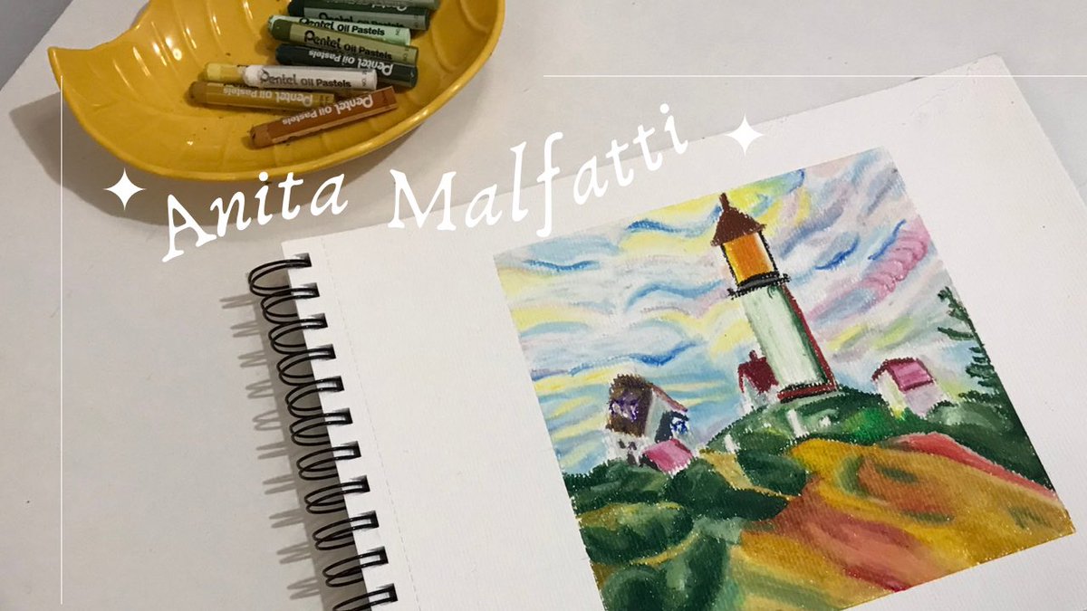 LadyBellArts's tweet photo. ✨Vídeo novo: Reproduzindo Anita Malfatti | O Farol | Giz Pastel Oleoso
https://t.co/9NCarQe1WF
#arte #gizpasteloleoso https://t.co/ZmdClKHc5v