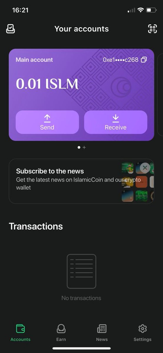 nicklasmladen's tweet photo. @Islamic_Coin ❤️getting gifts @ #HAQQwallet , check it out 
@NoniForHealth @JonasSkogby @crypto_Bison https://t.co/E3lqWFOOkJ