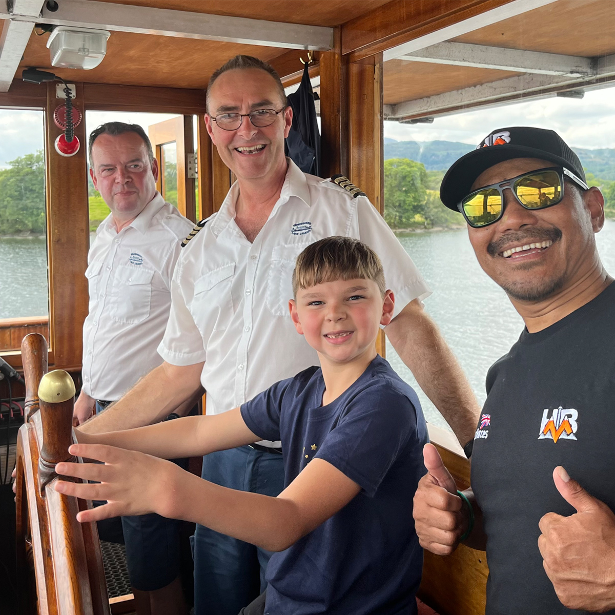 Windermereboats's tweet image. We had 2 VIP’s sailing with us today. 
Tony Hugell &amp;amp; Hari Bugha Magar climbed Orrest Head as part of “Summit’s Up For Tony”- raising nearly £50k for 4 charities (so far, hint, hint😀)

Find out more &amp;amp; DONATE HERE &amp;gt; ow.ly/j2Ec50PwHN5

#SummitsUpForTony #Windermere #GoTonyGo