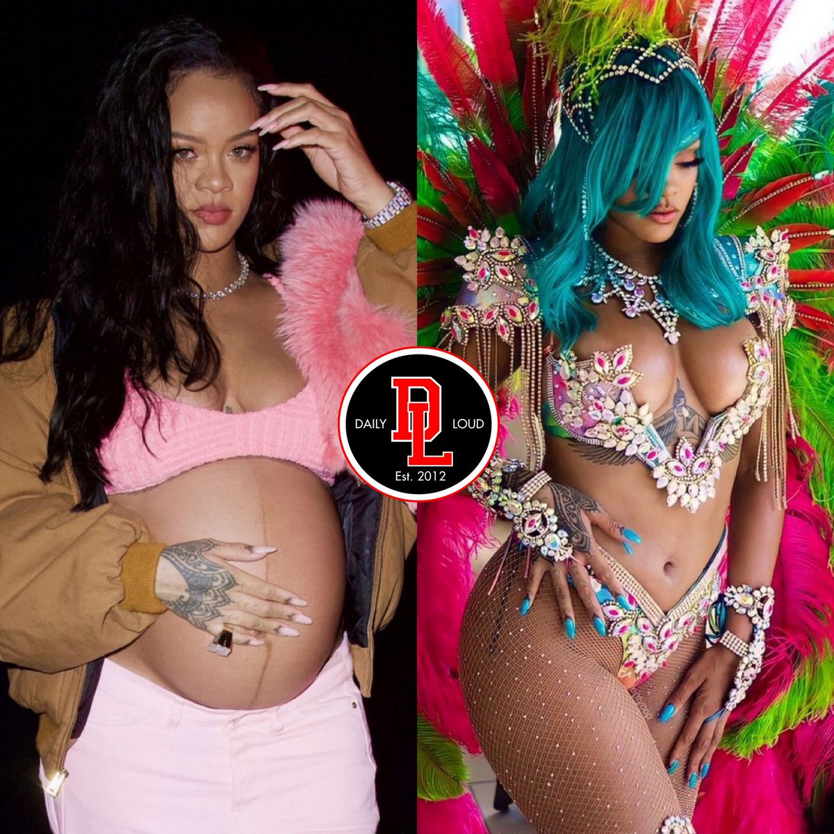 DailyLoud's tweet photo. BREAKING: Rihanna has given birth to her second child, a baby girl. according to Media TakeOut 🎉💝 https://t.co/zJnMEbKTfv