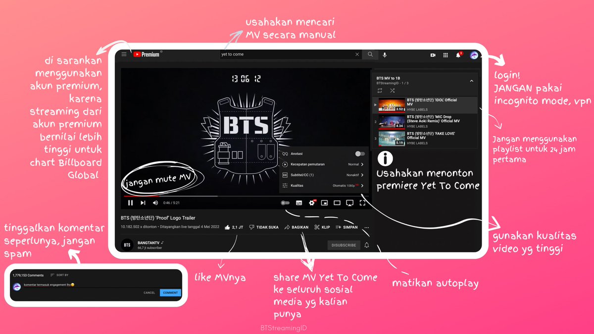BTStreamingID's tweet photo. Rainy Days &amp; Love Me Again akan rilis besok!!

Siapin akun streamingnya!! Bisa dibaca lagi guide dibawah ini. Jangan lupa besok pagi join Pre-Relase streaming party jam 07.00 WIB!! SEMANGAT 💜

#V #뷔 #V_Layover https://t.co/dhUryh07IR