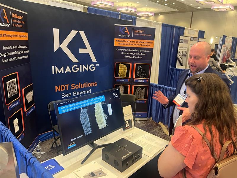 kaimaging's tweet photo. It's Day 4 of #DXC. There is still some time to come by our booth. #xrayimaging #xray #DFXM #hardxray #BCDI #diffraction #phasecontrast https://t.co/EuZVpQ4rxX