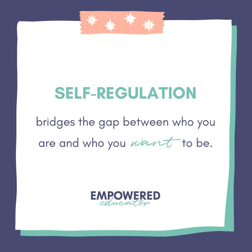Self-regulation isn't *just* about purposeful breathing.

Self-regulation is ESSENTIAL for making any change since
CHANGE HAPPENS AT THE SPEED OF SAFETY.

How do YOU prioritize your self-regulation?

#selfregulation #Mindset  #choice #teachertwitter  #k12 #empowerededucator