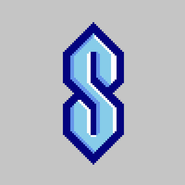 TheSpecialKarl's tweet image. Today's Pixel Dailies theme is #CoolS.

 Palette : "Bluemoon 2 by Maximo Vitolo"

@Pixel_Dailies @RejectedPalette #pixel_dailies #pixelart #randomRPL