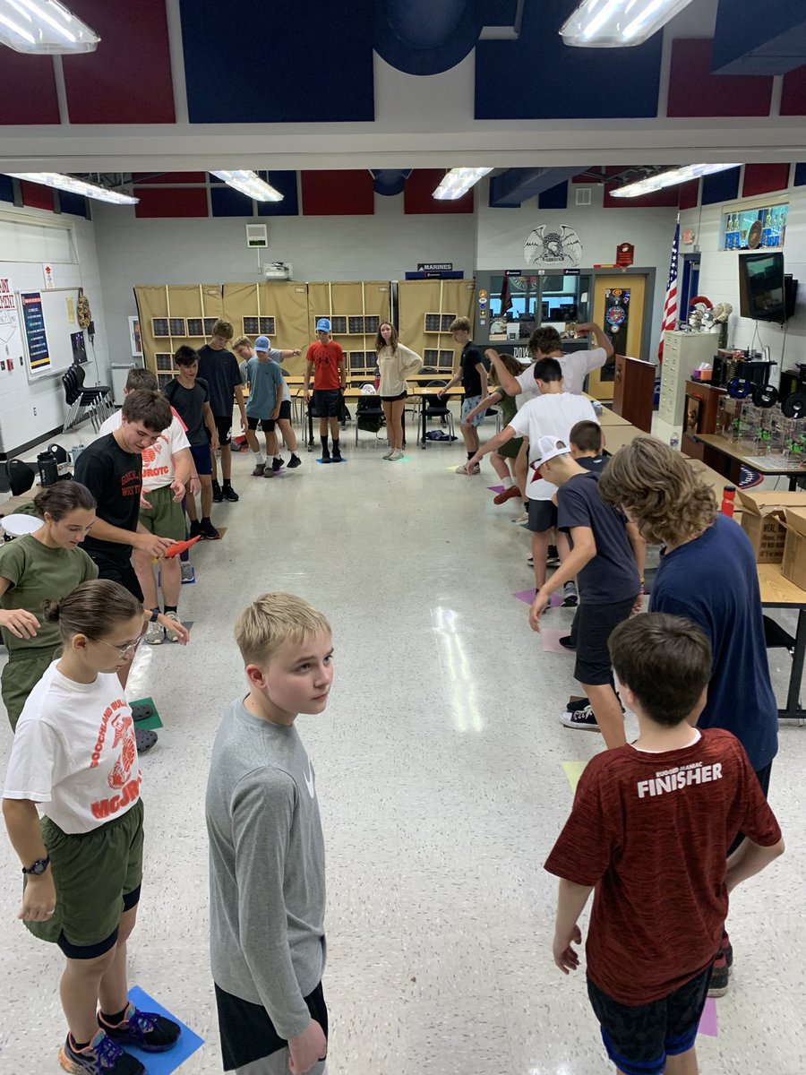 We’re excited to kick off the school year with New Cadet Orientation. Our motivated first year Cadets are hitting the ground running! <a href="/GoochlandHigh/">Goochland High School</a> <a href="/BHahnGHS/">Brian Hahn</a> <a href="/WatsonBwatson/">Bruce Watson</a>