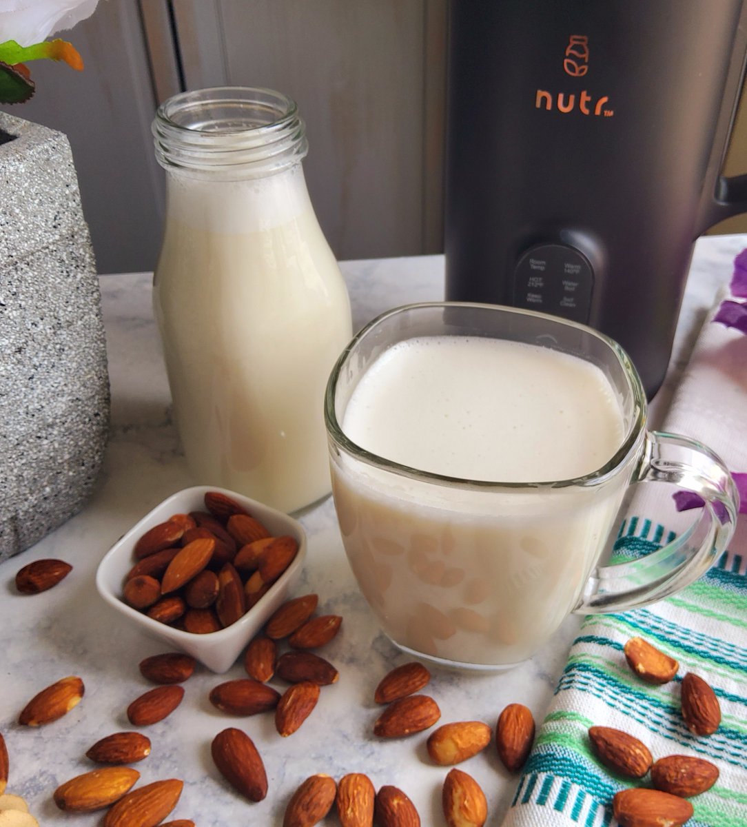 momknowsbest15's tweet photo. Do you really know what is in store-bought nut milk?  Make Rich &amp; Creamy nut Milk In Minutes With the Nutr Machine. Save 20% on this amazing milk maker. ~ https://t.co/d6GJO0kZ23 #nutmilk #nutmilkmaker #nutr #almondmilk #dairyfreemilk #nutmilkmachine #homemadenutmilk #nutrdeals https://t.co/UojvHzgpoD